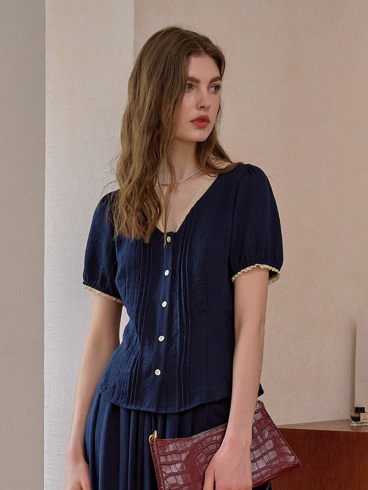 Winfrida | Elegante Spitzenbluse