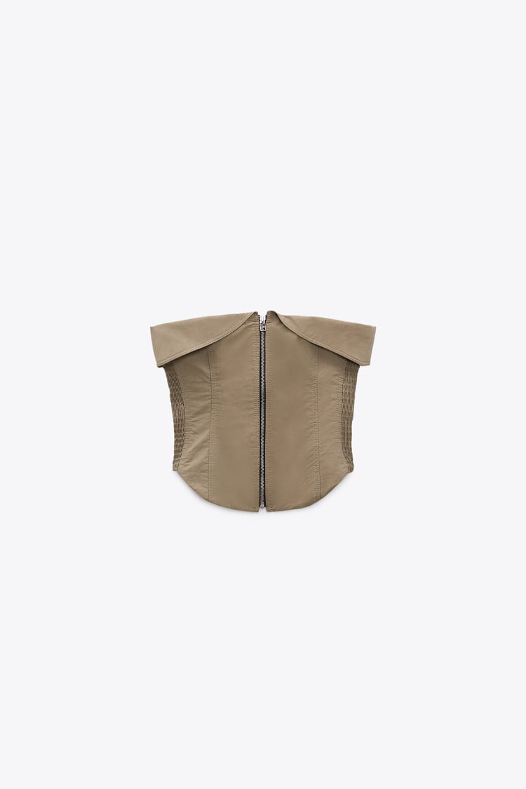 Rilith | Bustier-Set mit Reißverschluss