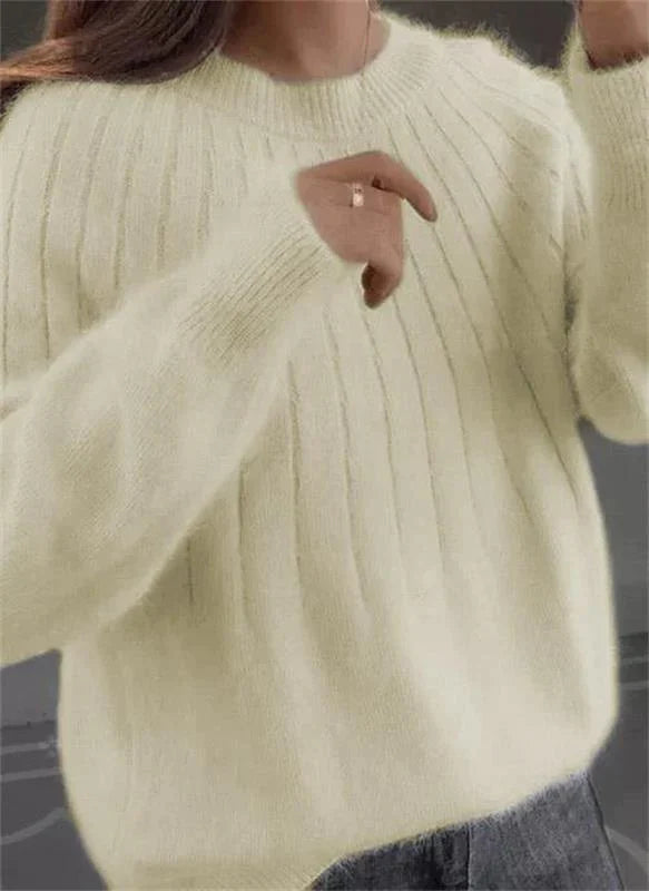 Dollie | Flauschiger Strickpullover