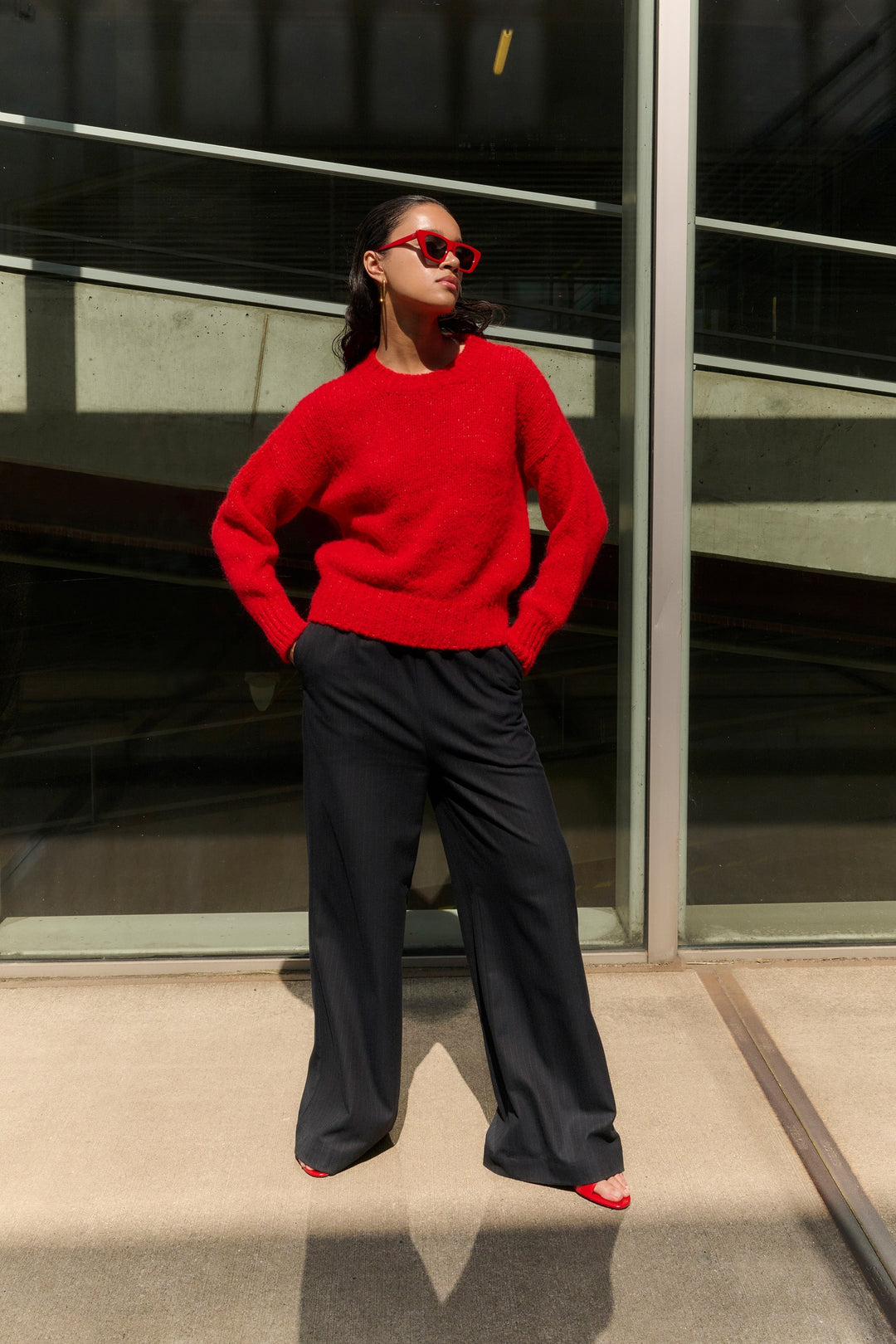 Mairen | Weicher Grobstrick-Pullover Damen