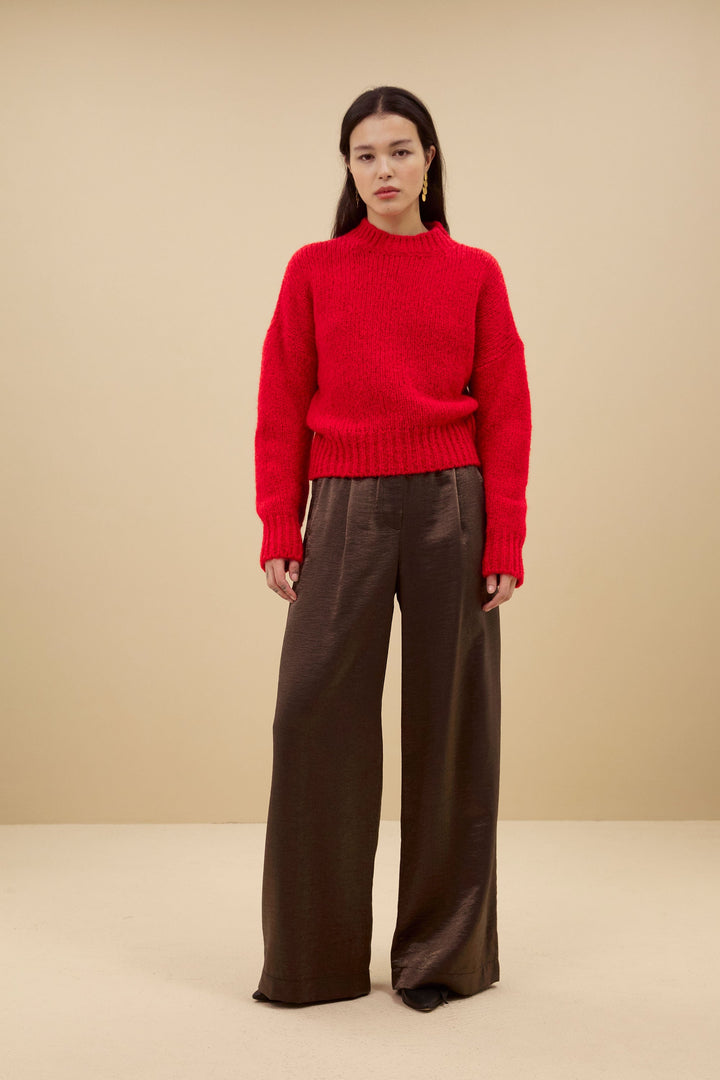 Mairen | Weicher Grobstrick-Pullover Damen