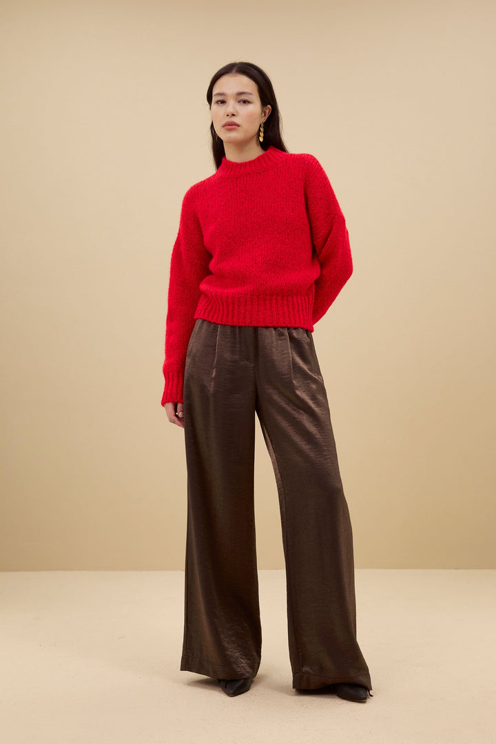 Mairen | Weicher Grobstrick-Pullover Damen