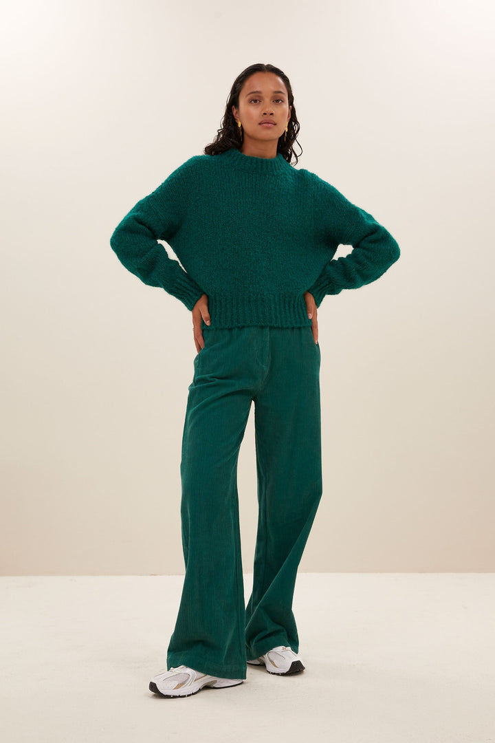 Paelina | Warmer Grobstrick-Pullover Damen