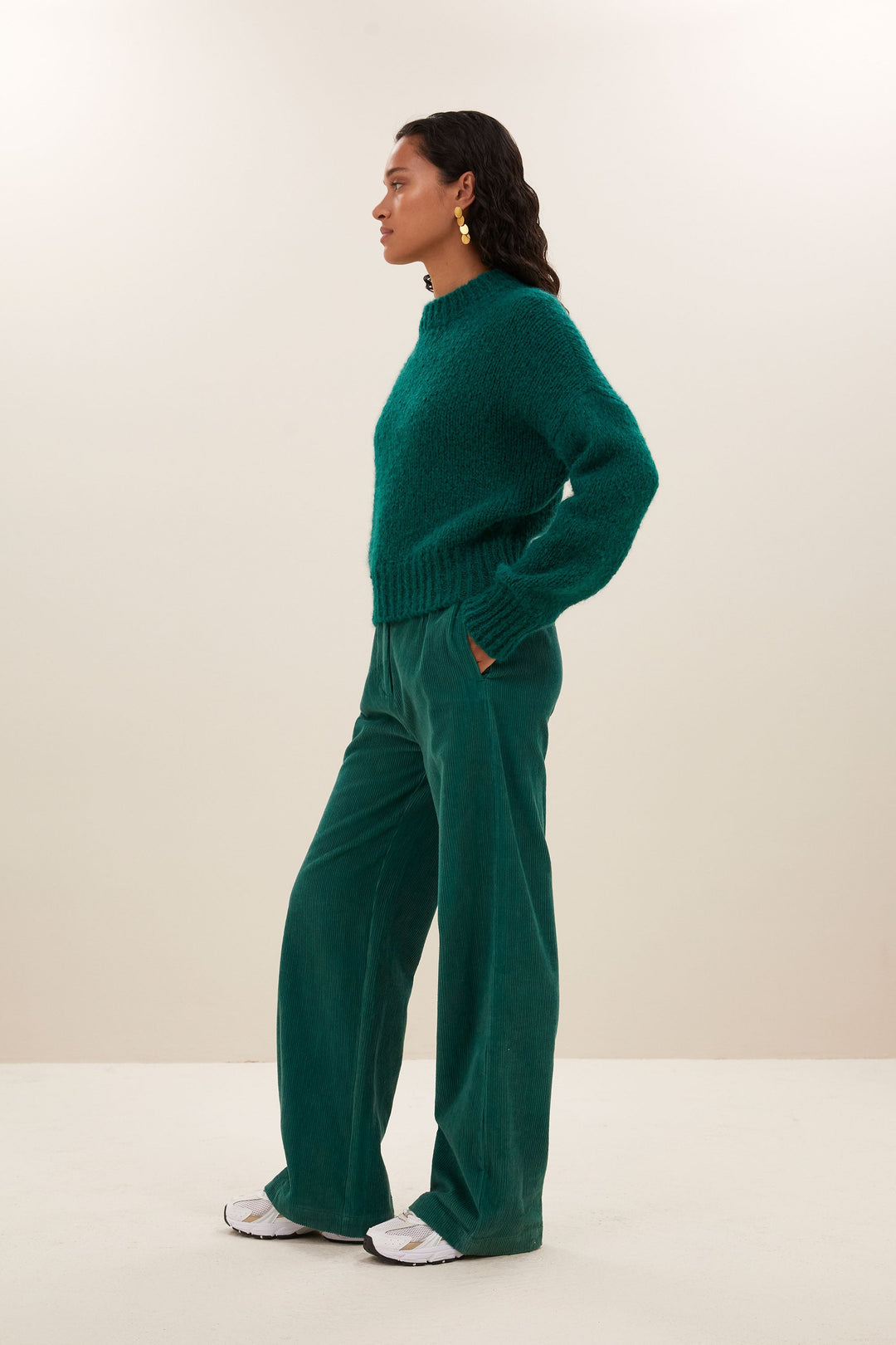 Paelina | Warmer Grobstrick-Pullover Damen