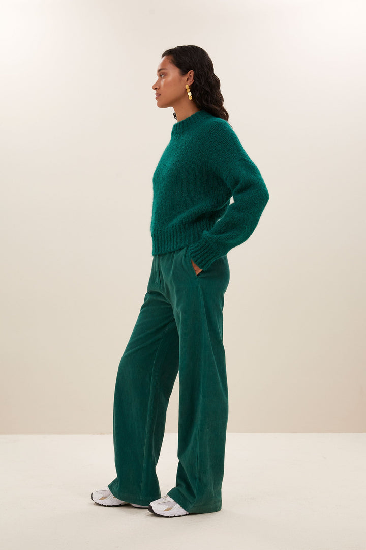 Paelina | Warmer Grobstrick-Pullover Damen