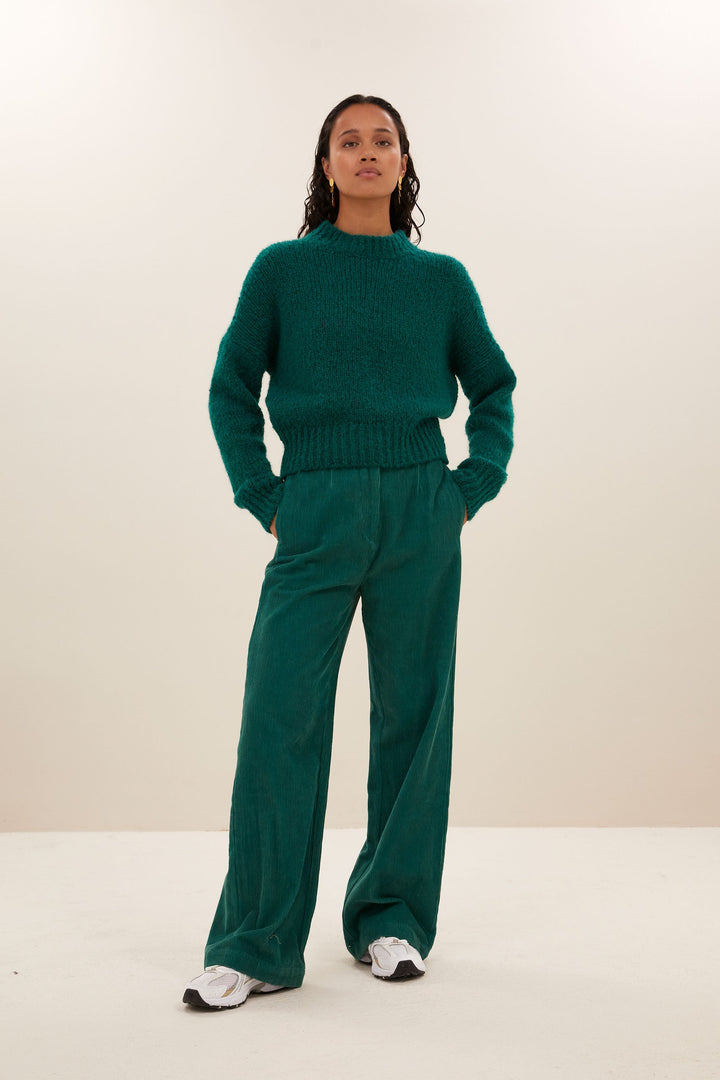 Paelina | Warmer Grobstrick-Pullover Damen