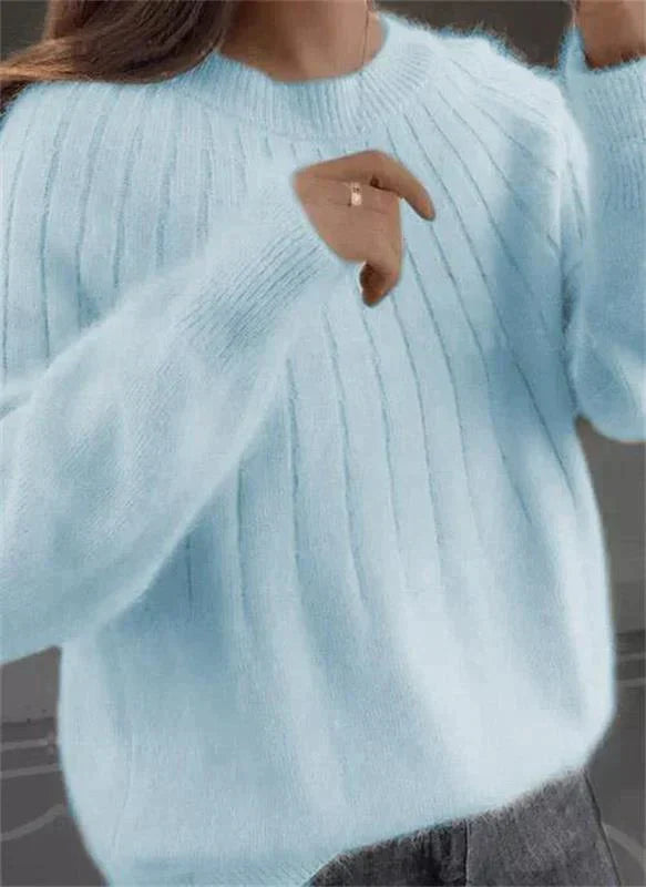 Dollie | Flauschiger Strickpullover