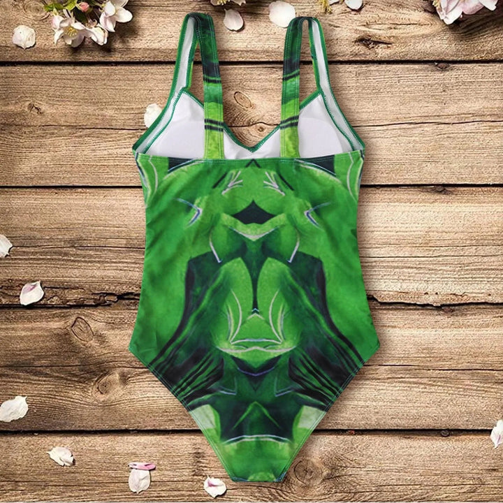 Griselia | Eleganter Badeanzug mit Blumenprint