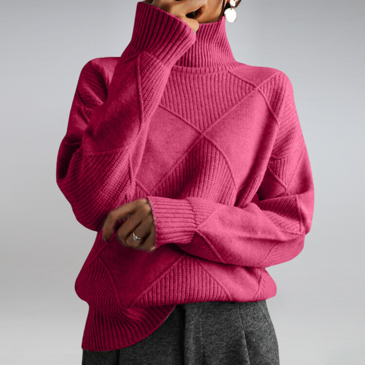 Evleen | Luxuriöser Rollkragenpullover