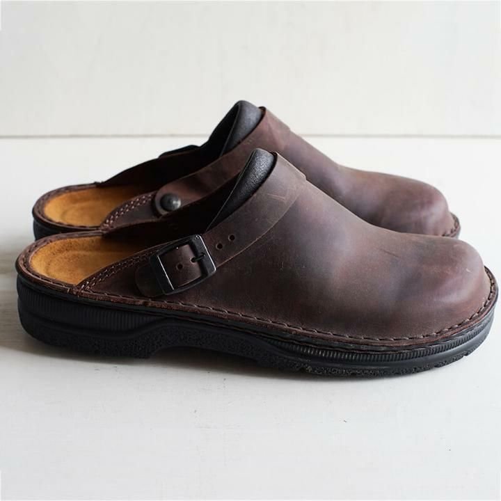 Fritzroy | Orthopädische Anti-Rutsch-Lederpantoffeln für Männer