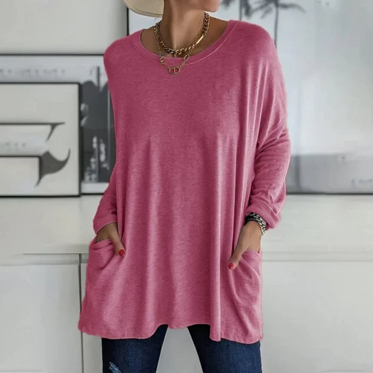 Gioia | Lässiger warmer Pullover in Übergröße