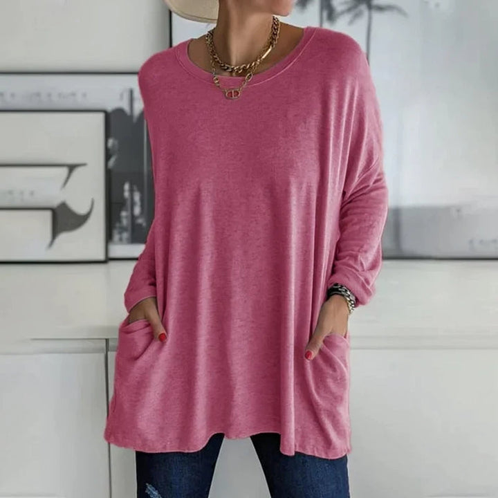 Gioia | Lässiger warmer Pullover in Übergröße