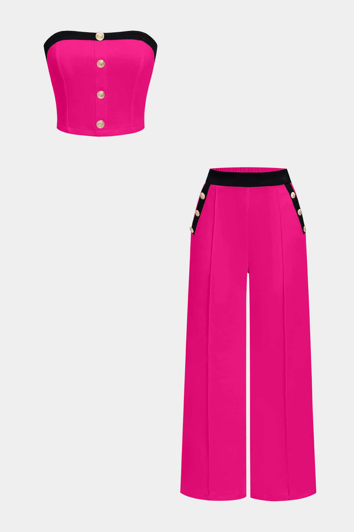 Mactildis | Elegantes Freizeit-Zweiteiler-Set