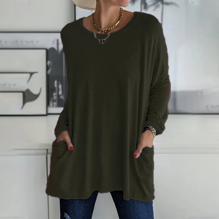 Gioia | Lässiger warmer Pullover in Übergröße