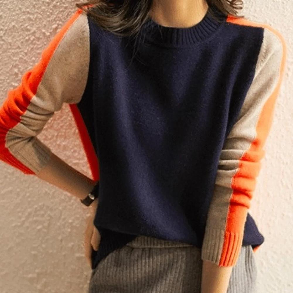 Marcella | Pullover mit Retro-Streifen