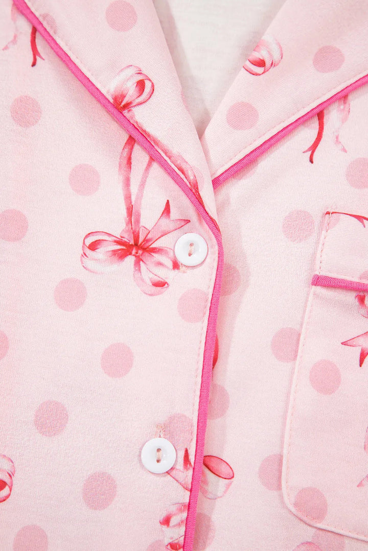 Esmira | Blumen Schlafanzug Set Damen