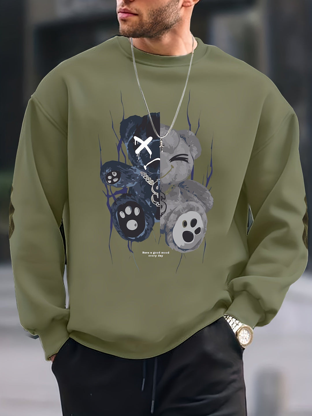 Dion | Herrenpullover mit Rundhalsausschnitt elegant und langlebig