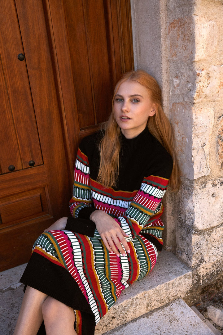 Zoella | Multicolor Öfen Pullover