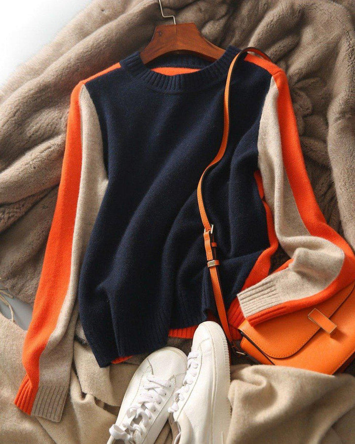 Hadu | Pullover mit Retro-Streifen