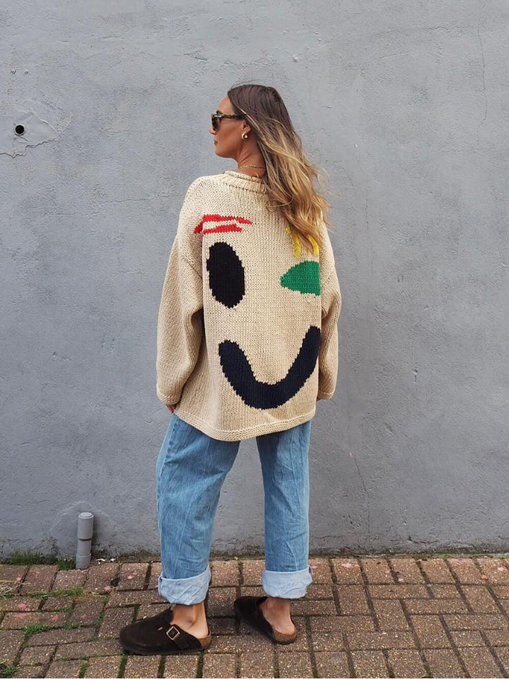 Dariana | Happy Sunday Wohlfühl-Strickpullover für Frauen