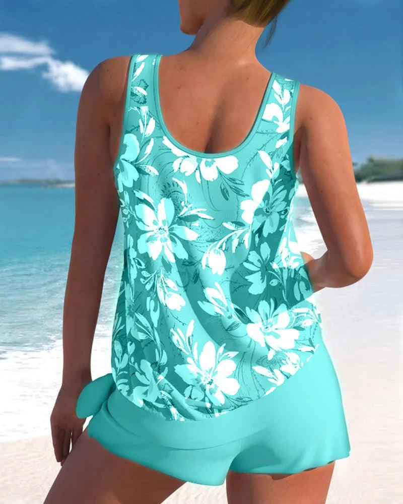 Ilira | Blumenprint Tankini-Set Damen