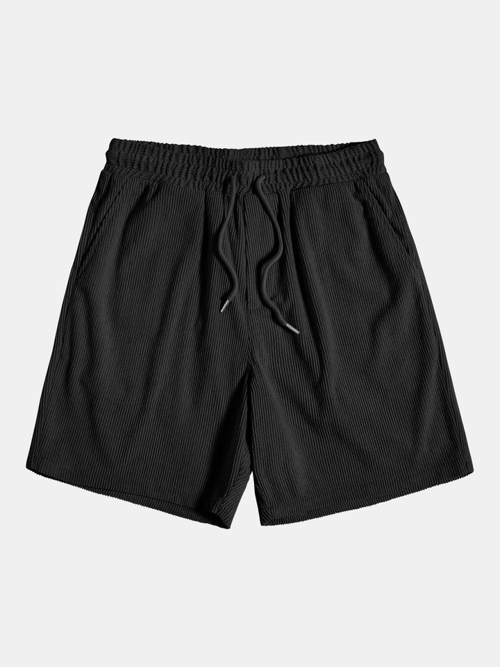Sunna |  Kurzärmeliges Button-Down-Hemd & Shorts