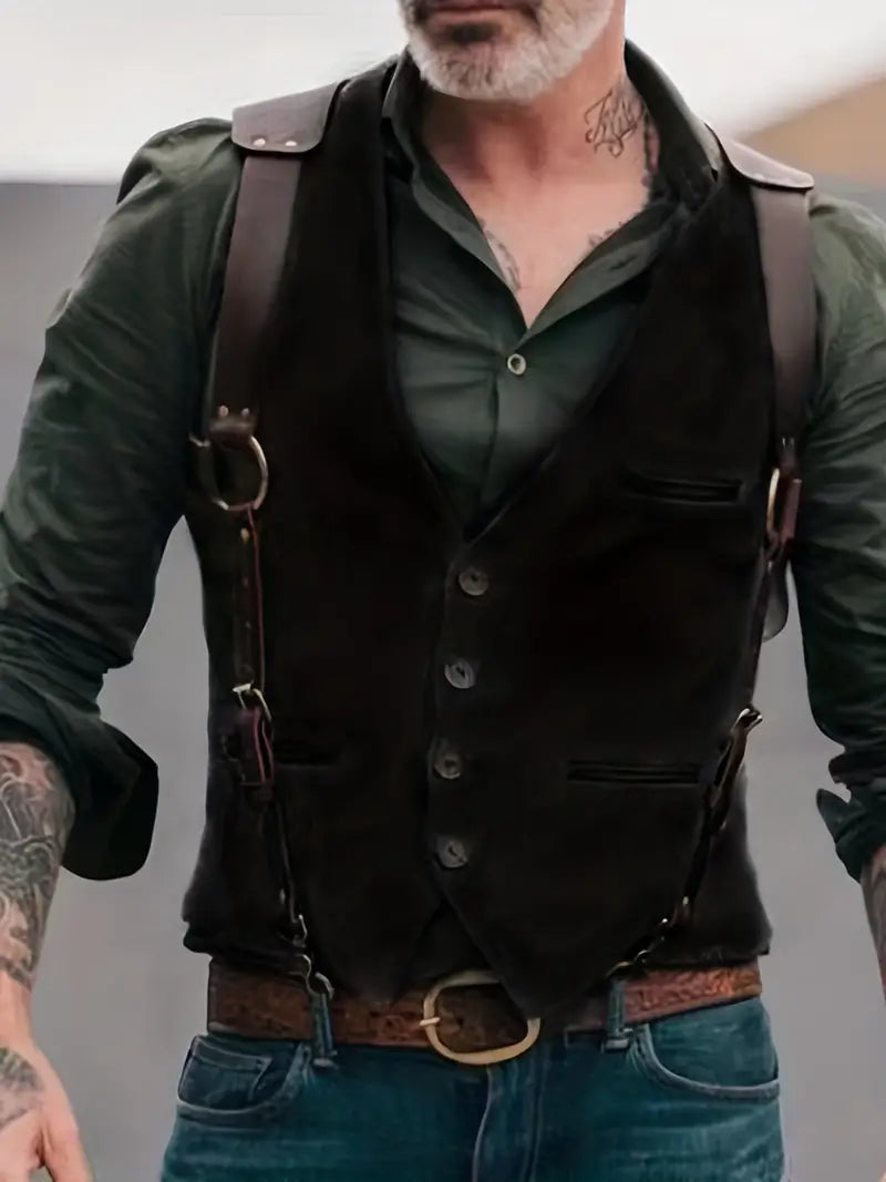 Valen | Klassische Tweed-Weste Herren