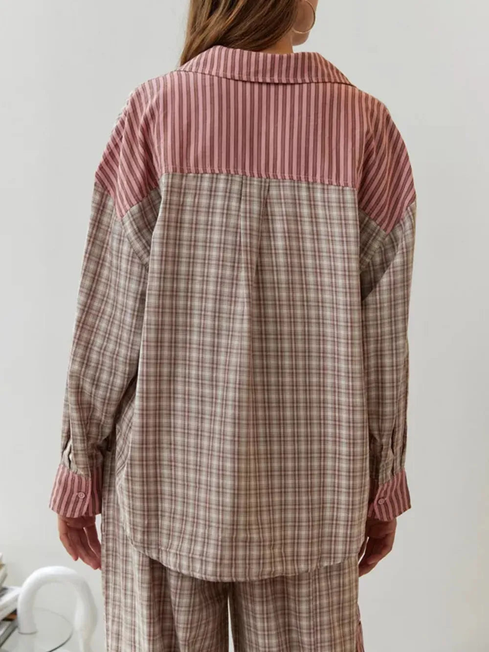 Amelina | Zweiteiliges lässiges Pyjama-Set