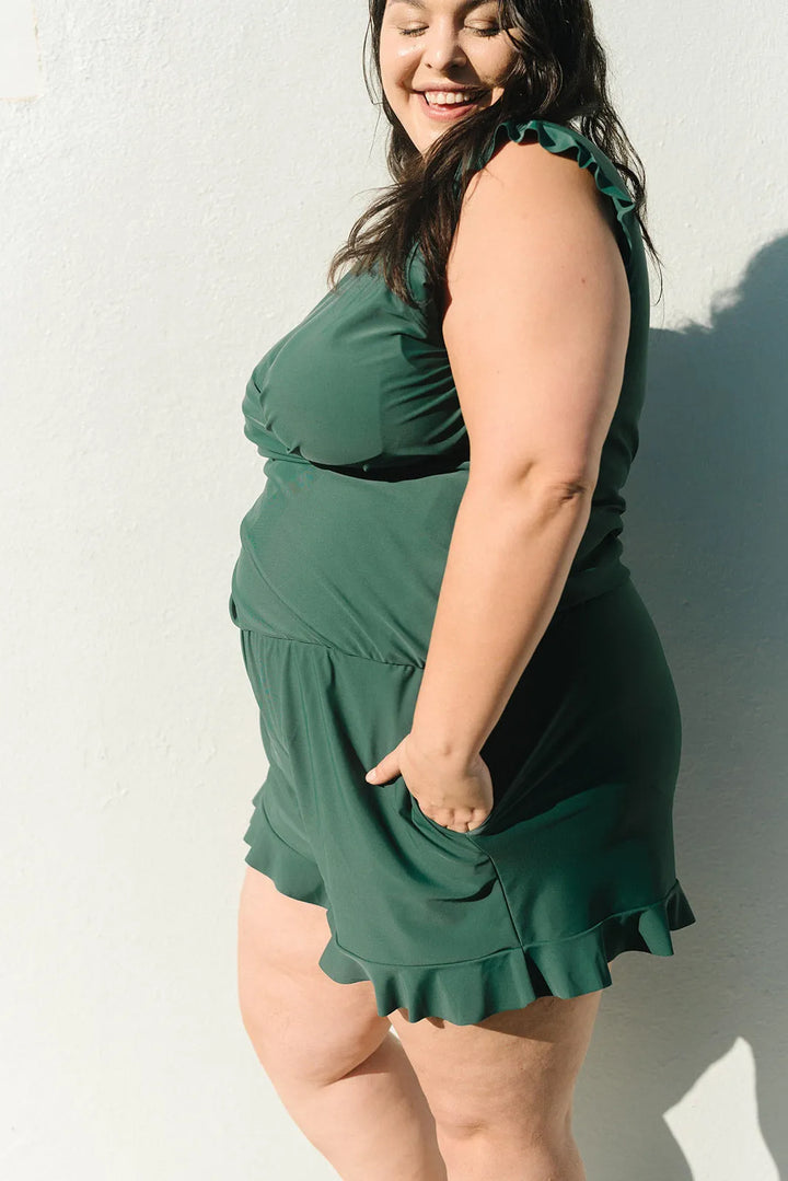 Xylona | Plus Size Badeanzug für Frauen