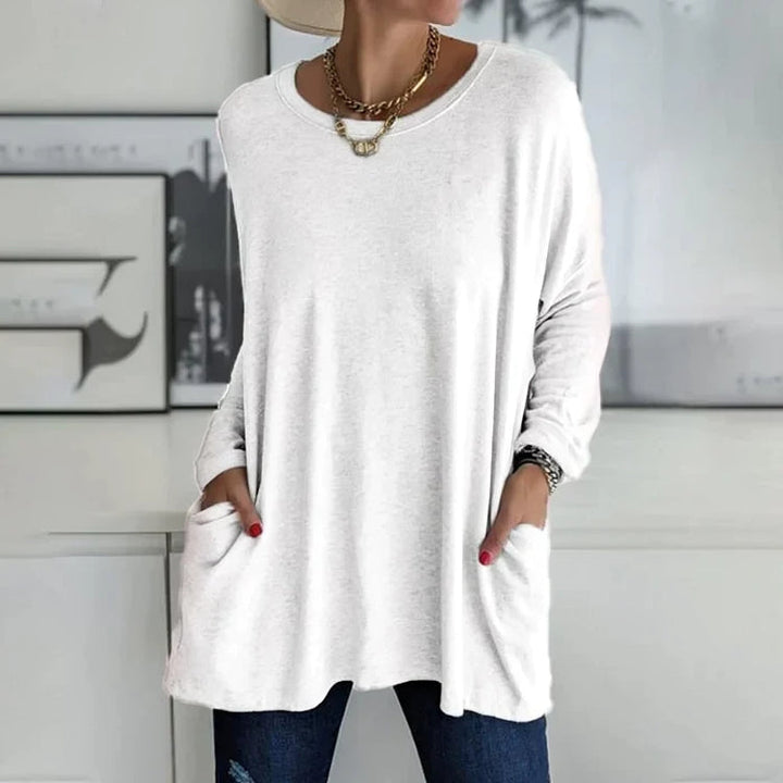 Gioia | Lässiger warmer Pullover in Übergröße