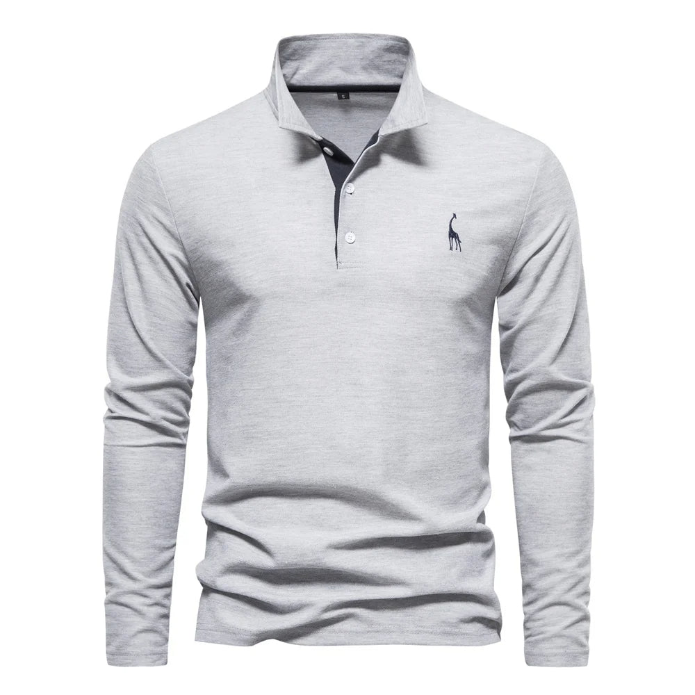 Ulman | Polo-Langarmpullover für Männer