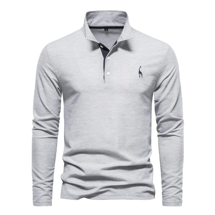 Ulman | Polo-Langarmpullover für Männer