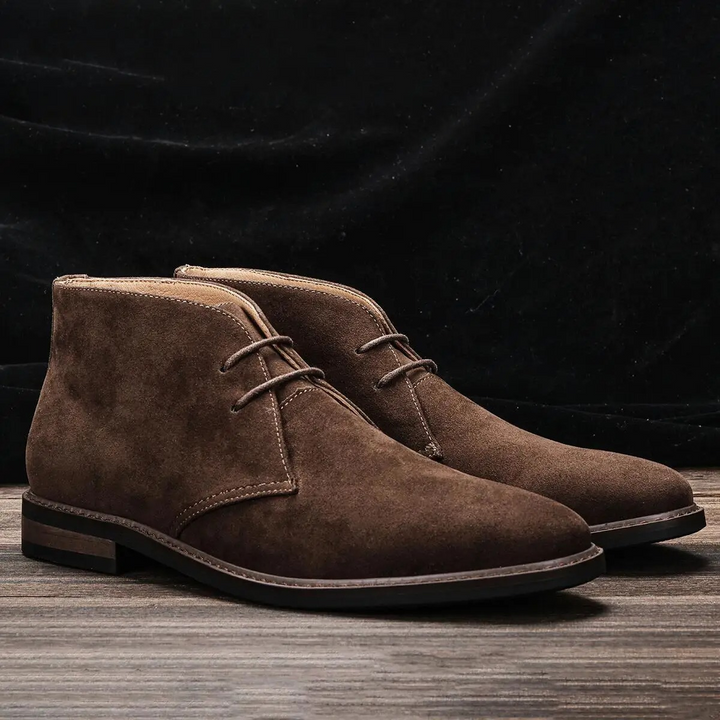 Kieran | Zeitlose Wildlederstiefel für Männer