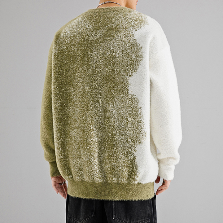 Lioran | Pixel-Strickpullover Unisex