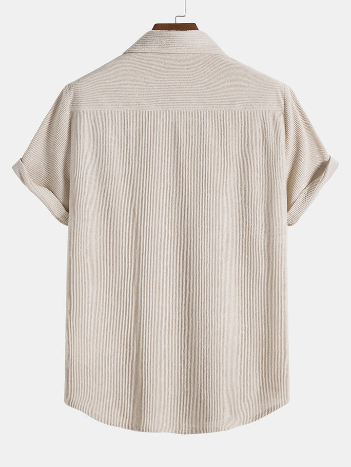 Sunna |  Kurzärmeliges Button-Down-Hemd & Shorts