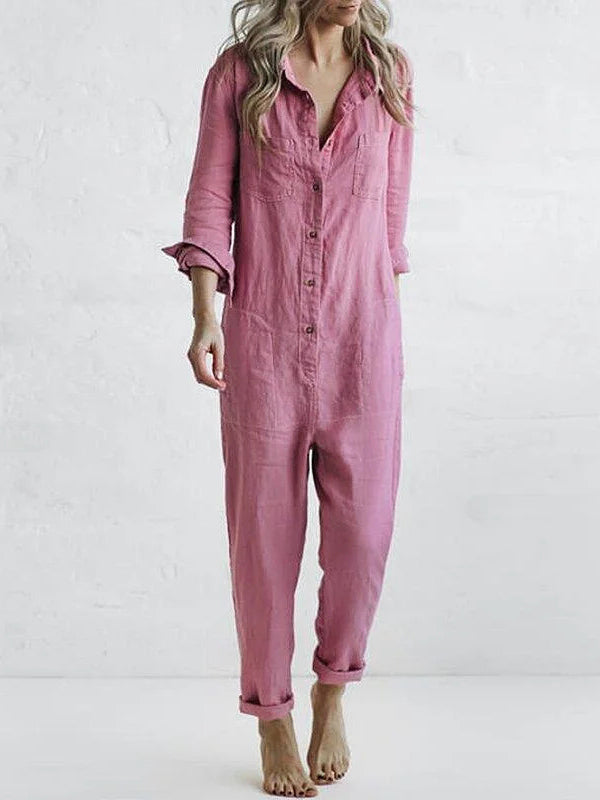 Annah | Jumpsuit mit langen Ärmeln