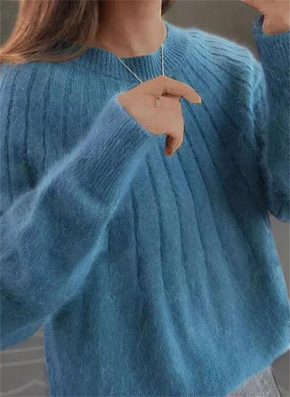 Dollie | Flauschiger Strickpullover