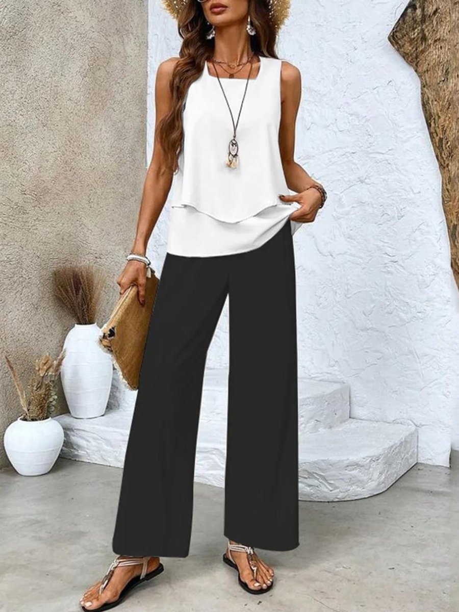 Lysia | Luftiges Sommerkleid mit Raffung