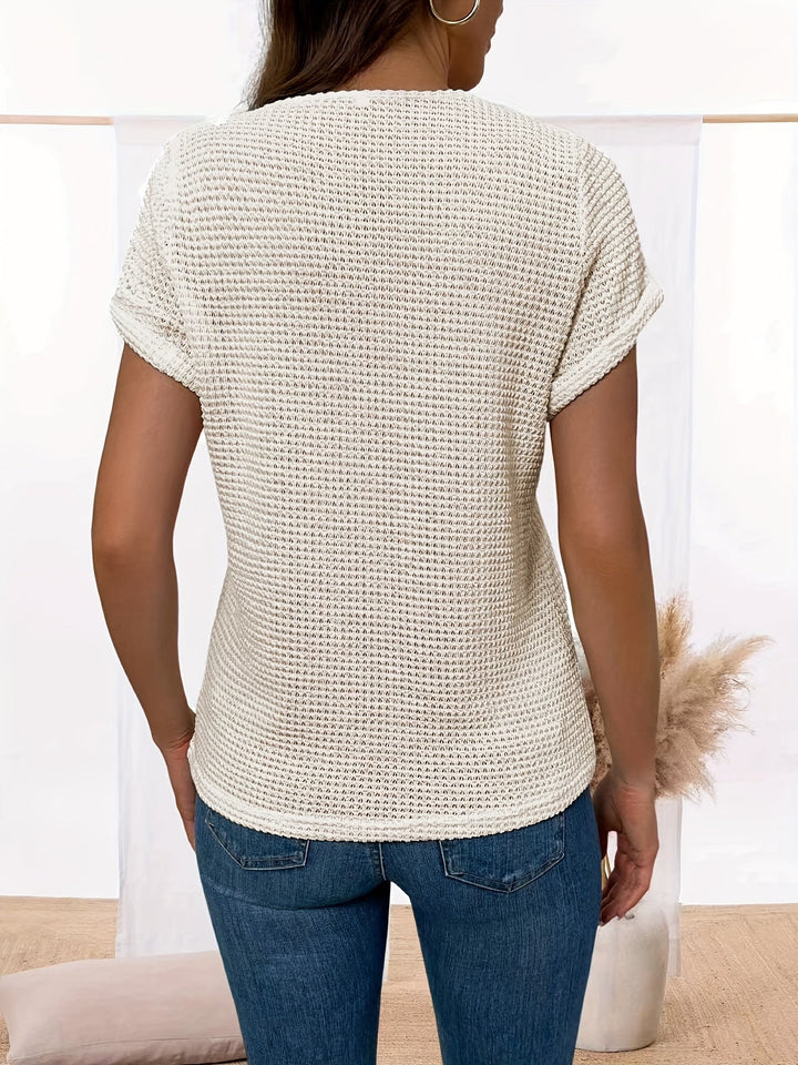 Annalisse | Elegantes T-Shirt mit Spitze