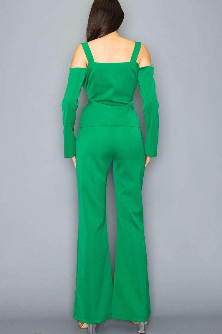 Vionnet | Damen Anzug Set mit Cut-Out Ärmeln