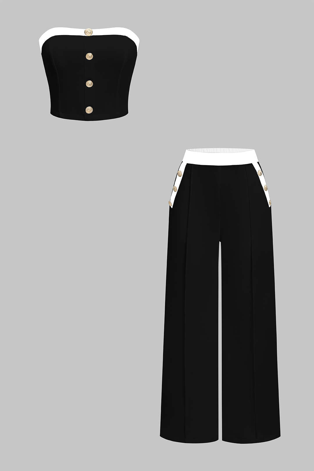 Mactildis | Elegantes Freizeit-Zweiteiler-Set