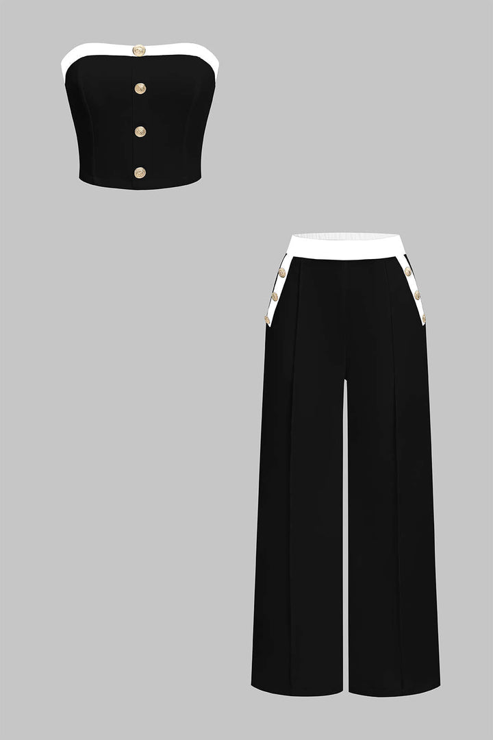 Mactildis | Elegantes Freizeit-Zweiteiler-Set