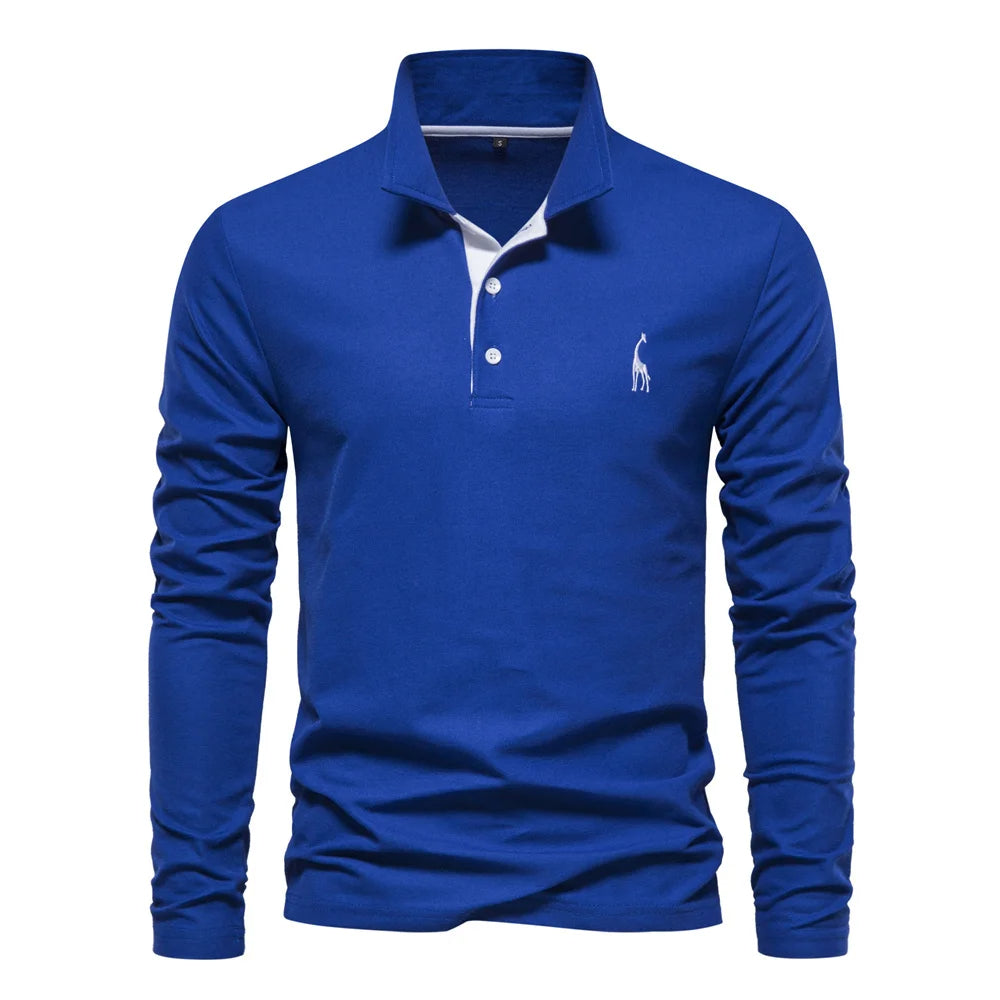 Ulman | Polo-Langarmpullover für Männer