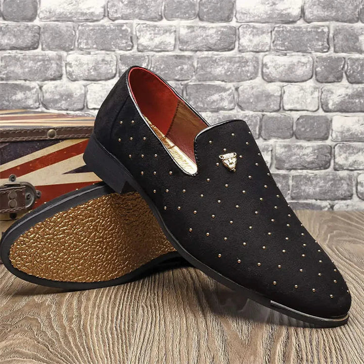 Jeffery | Herren-Polka-Dot-Slipper