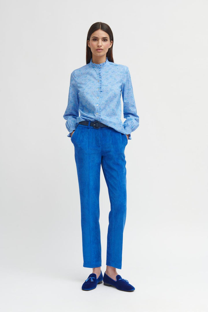 Aithra | Blaues Hemd