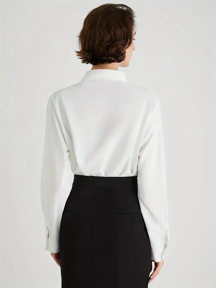Amoria | Asymmetrische Damenbluse Elegant