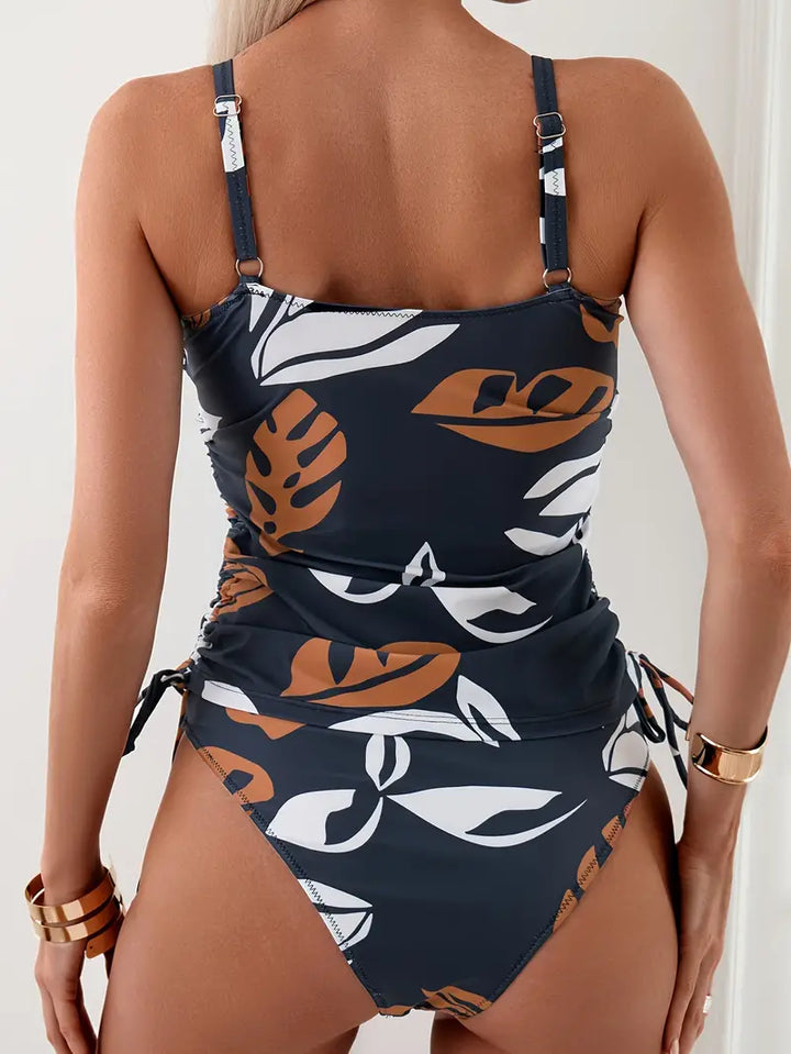 Geraldine | Tankini mit Tropenprint