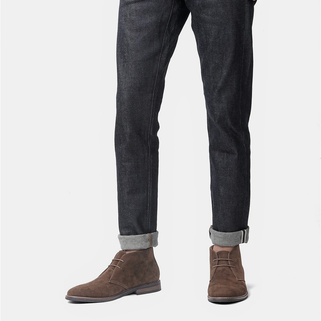 Kieran | Zeitlose Wildlederstiefel für Männer