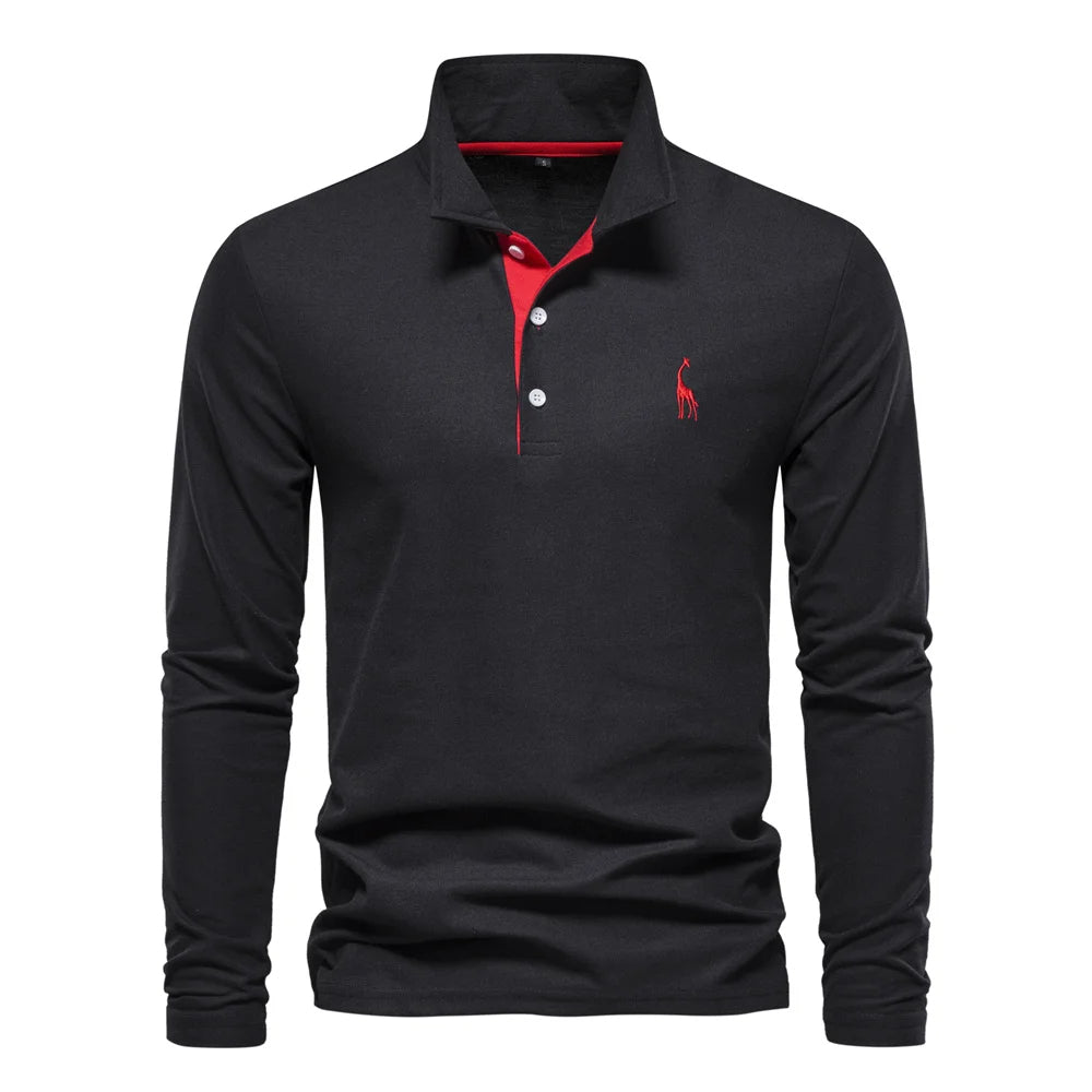 Ulman | Polo-Langarmpullover für Männer