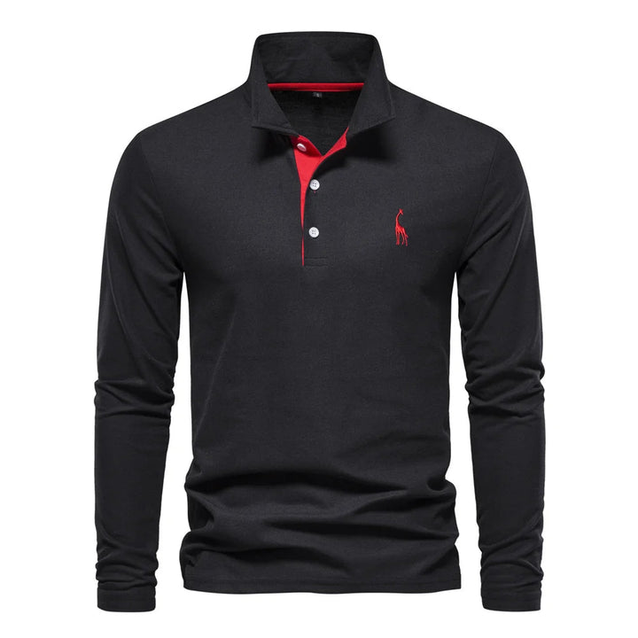 Ulman | Polo-Langarmpullover für Männer